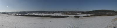 panoramabilde tatt fra stensj grd rett mot vest